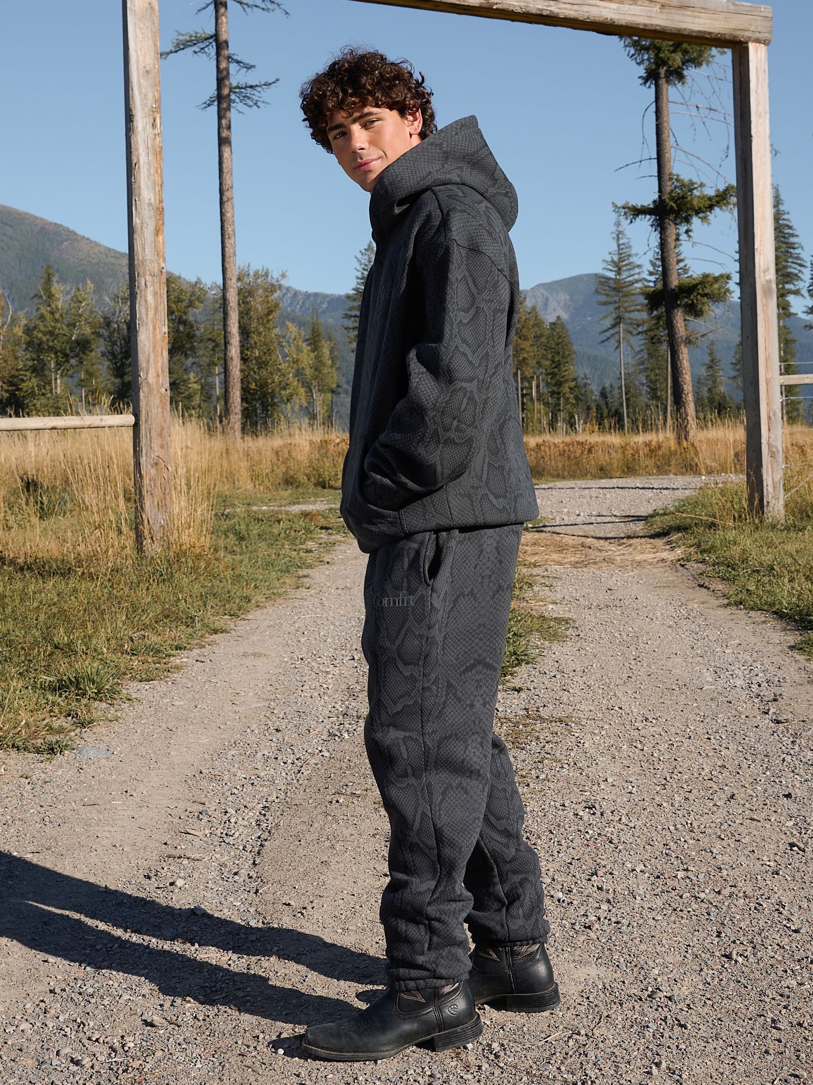 Cozy minimalist hoodie